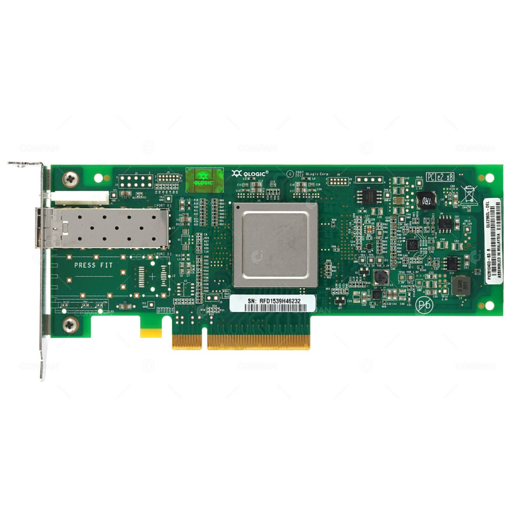 5VR2M LP DELL QLOGIC QLE2560L SINGLE PORT SFP 8GB FC ADAPTER LOW PROFILE